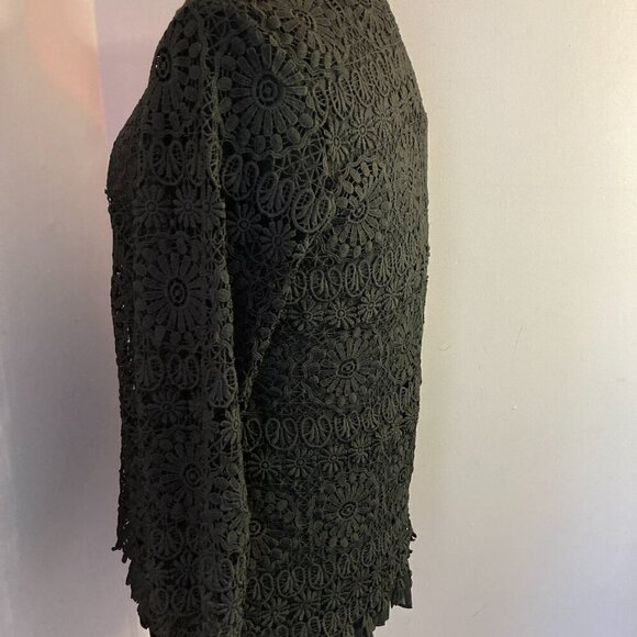 Collen Lopez Lace Top, EUC, Size L - Picture 4 of 12